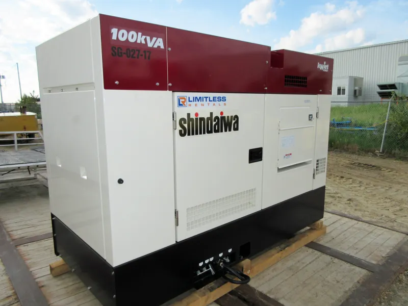 14 KW – 120 KW Whisper Quiet Generators