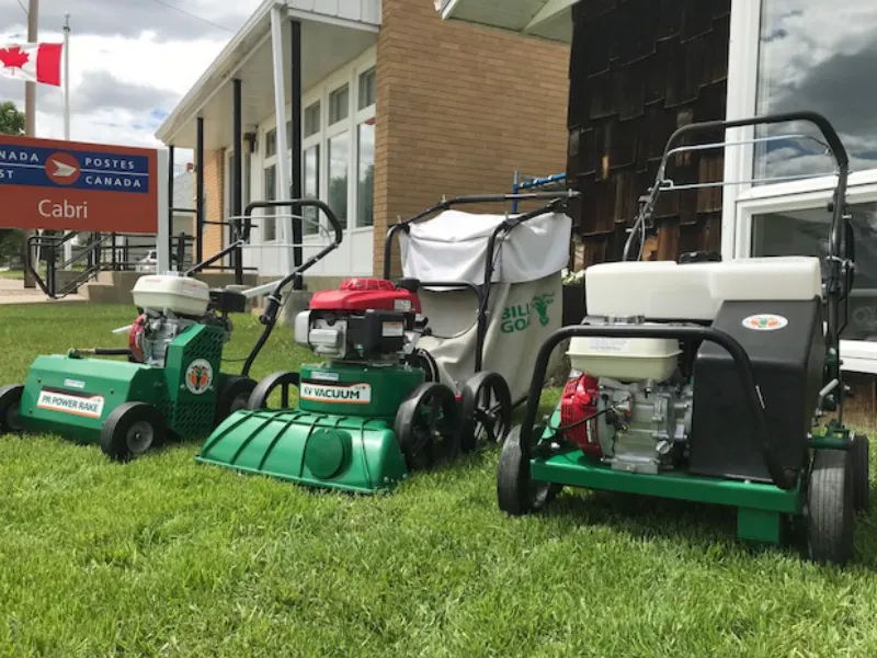 Power Rake, Dethatcher & Lawn Vacuum